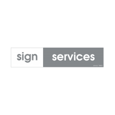 sign services logo