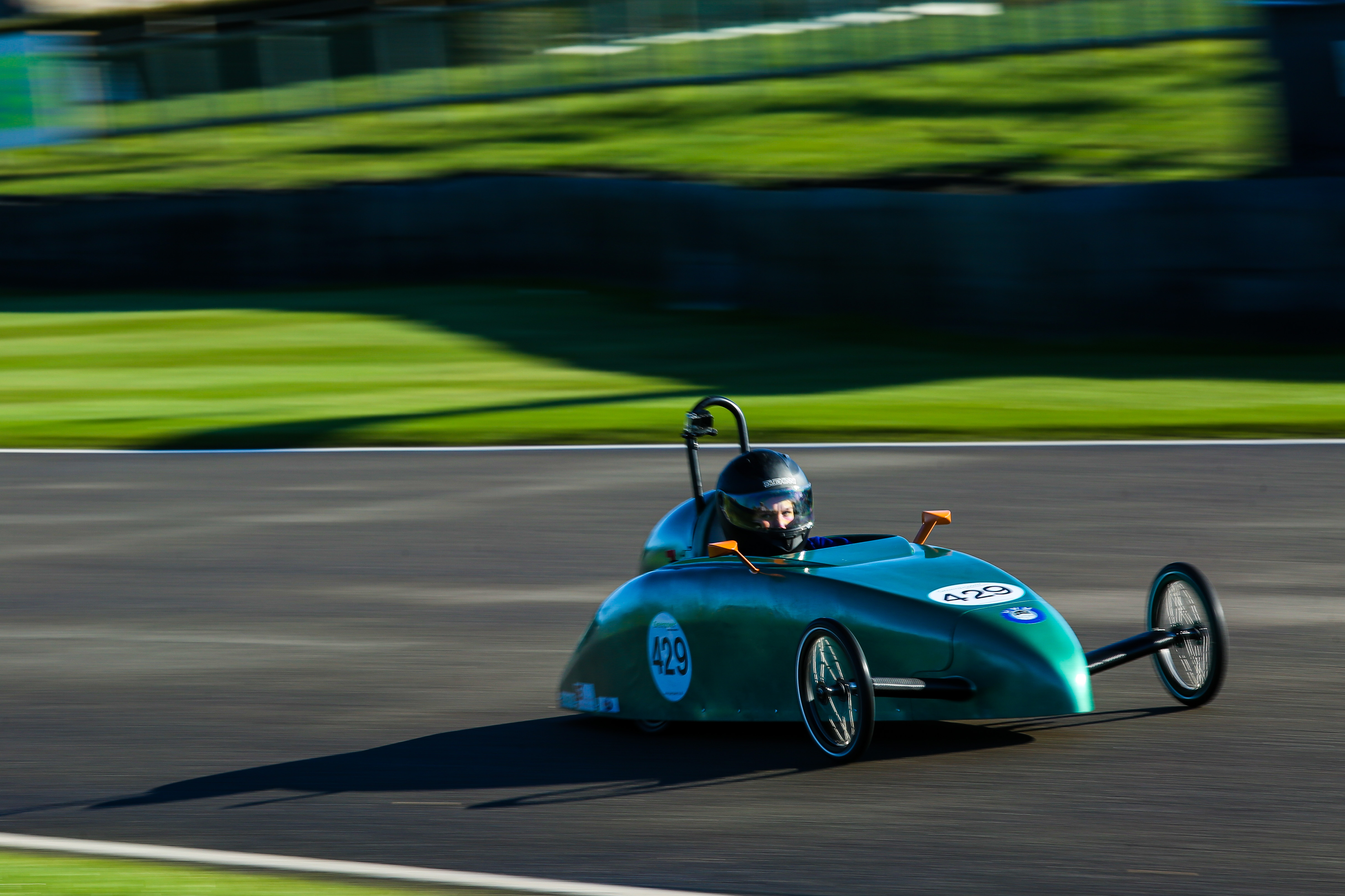 The Sylvia Beaufoy Centre cars in action at Goodwood (1)