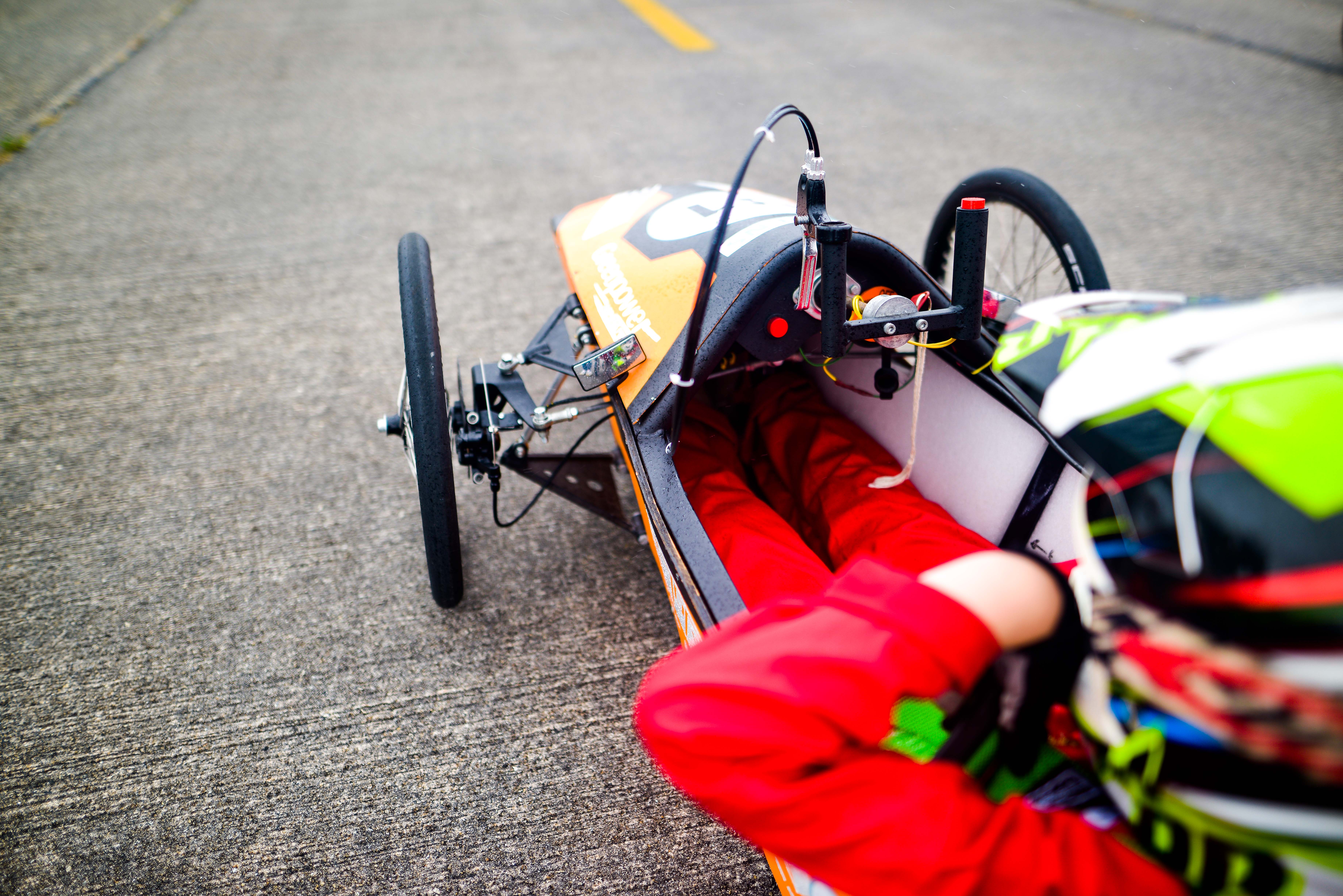 Greenpower steering wheel